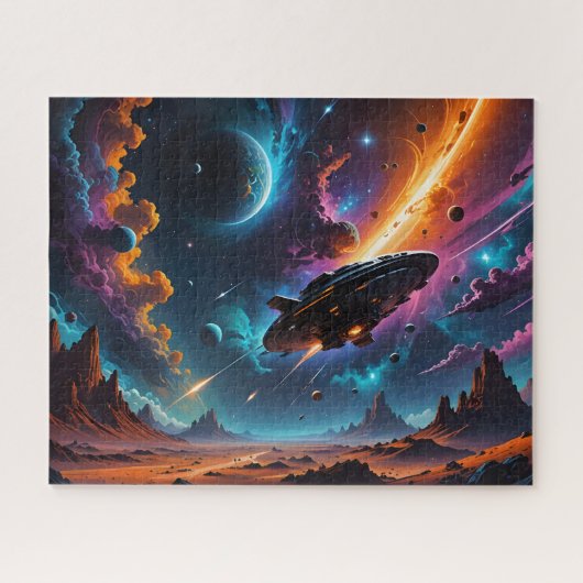 Seltsame neue Welt Puzzle (Horizontal)