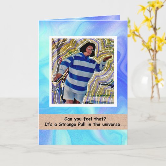 Seltsame Pull im Universum Karte (Gelbe Blume)