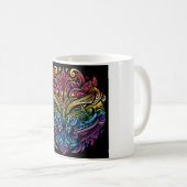 Seltsame Regenbogen-Tasse Kaffeetasse (VorderseiteRechts)