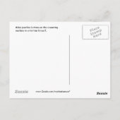 Seltsame Stimmen Postkarte (Rückseite)
