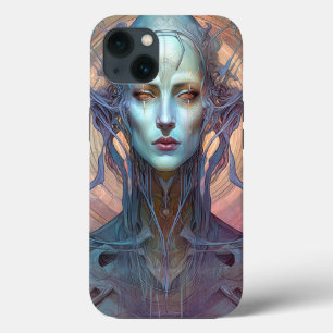 Seltsame Surreal Alien Woman Art Case-Mate iPhone Hülle