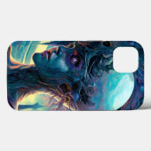 Seltsame Surreal Alien Woman Art Case-Mate iPhone Hülle (Rückseite (Horizontal))