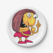 Seltsame Teller für Frauenpapiere (Vorderseite)