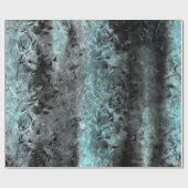 Seltsame Textur mit kleinen Lichtpunkten in blau Geschenkpapier (Flach)