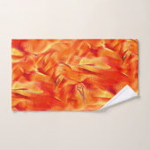 Seltsame Textur sehr satin Ton, viel rötlich golde Badhandtuch Set (Handtuch)