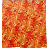 Seltsame Textur sehr satin Ton, viel rötlich golde Duschvorhang (Vorderseite)