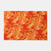 Seltsame Textur sehr satin Ton, viel rötlich golde Fußmatte (Vorderseite)