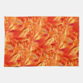 Seltsame Textur sehr satin Ton, viel rötlich golde Geschirrtuch (Horizontal)