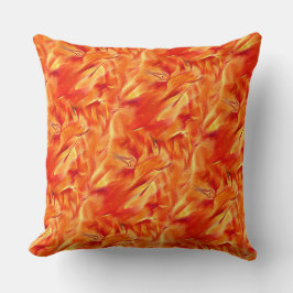 Seltsame Textur sehr satin Ton, viel rötlich golde Kissen