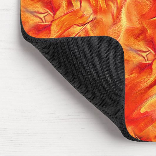 Seltsame Textur sehr satin Ton, viel rötlich golde Mousepad (Ecke)