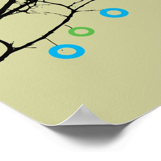 Seltsame Tree Poster (Ecke)