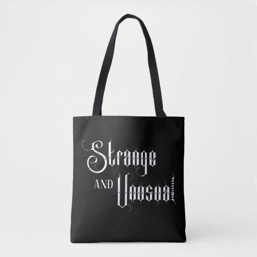 Seltsame und ungewöhnliche Gothic-Tüte Tasche (Vorderseite)