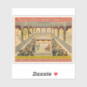 Seltsame und wunderschöne übernatürliche Illusione Aufkleber (Blatt)