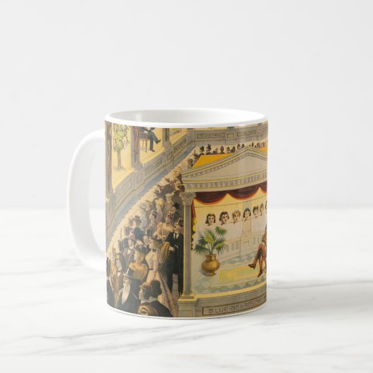 Seltsame und wunderschöne übernatürliche Illusione Kaffeetasse (Vorderseite Links)