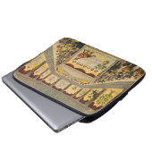 Seltsame und wunderschöne übernatürliche Illusione Laptopschutzhülle (Vorne Knopf)