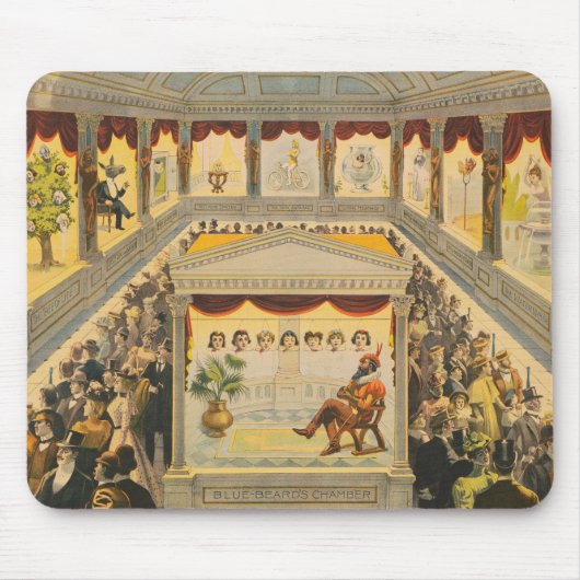 Seltsame und wunderschöne übernatürliche Illusione Mousepad (Vorne)