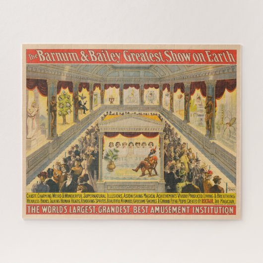 Seltsame und wunderschöne übernatürliche Illusione Puzzle (Horizontal)