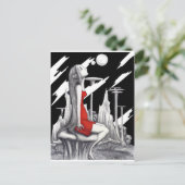 seltsame Welt Postkarte (Stehend Vorderseite)