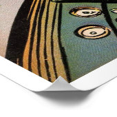 Seltsame Welten #18 (1954) Poster (Ecke)