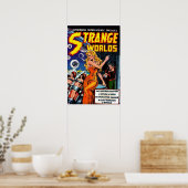 Seltsame Welten - erstaunliche Fantasie der Superw Poster (Küche)