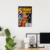 Seltsame Welten - erstaunliche Fantasie der Superw Poster (Heimbüro)
