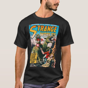 Seltsame Welten verblüffend Super Science Fantasie T-Shirt