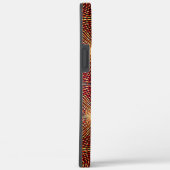 Seltsame Wiederholungslinien, die Lichtkreise erze Case-Mate iPhone Hülle (Rückseite / Rechts)