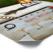 seltsame Wissenschaft - die Roboterfabrik Poster (Ecke)