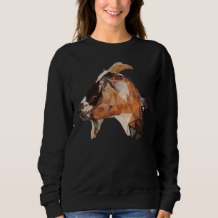 Seltsame Ziege für Bauern Billy-Ziegen-Mama Sweatshirt