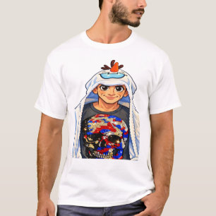 Seltsamer aber echter Statement-Stil T-Shirt