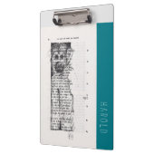 Seltsamer Affe chinesisches Neujahr 2016 Personali Klemmbrett (Links)