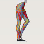 seltsamer Boxdruck Leggings (Rechts)