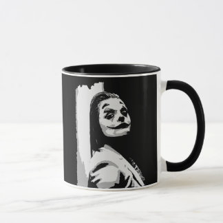 Seltsamer Clown lächelnd Tasse