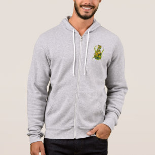 Seltsamer grüner Käfer Hoodie