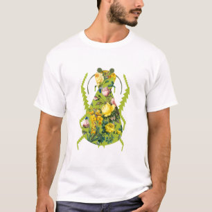 Seltsamer grüner Käfer T-Shirt