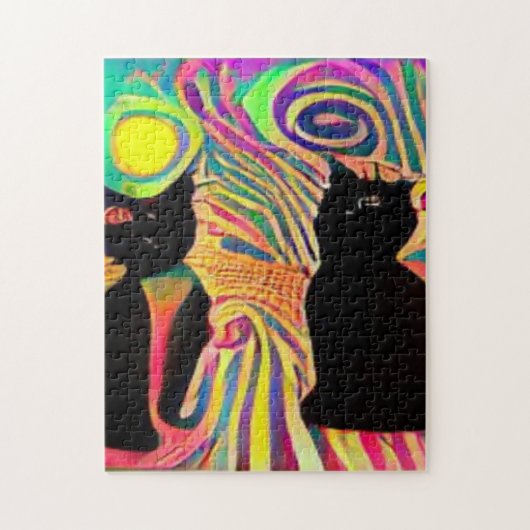 seltsamer Kool Katz Puzzle (Vertikal)