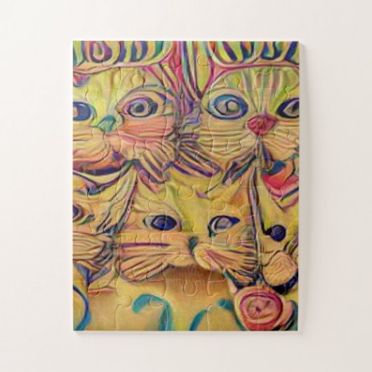 seltsamer Kool Katz Puzzle (Vertikal)