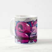 Seltsamer Kopf Kaffeetasse (Vorderseite Links)