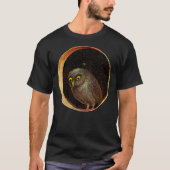 Seltsamer Owl Hieronymus Bosch Garden of Earthly D T-Shirt (Vorderseite)