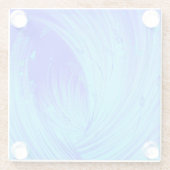 Seltsamer Ozean Glasuntersetzer (Rückseite)