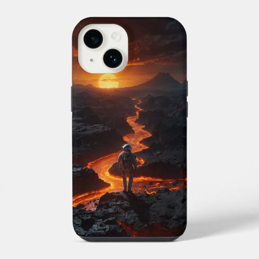 Seltsamer Planet iPhone Hülle (Rückseite)