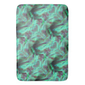 Seltsamer Satin-Ton, grün bis kohlenstoffhaltig Badematte (Vorderseite Vertikal)