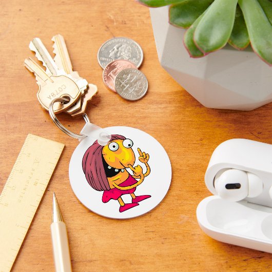 Seltsamer Schlüsselanhänger