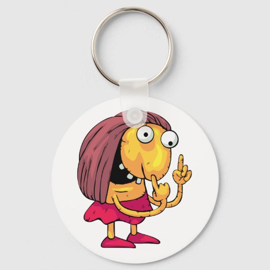 Seltsamer Schlüsselanhänger (Vorderseite)