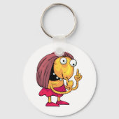 Seltsamer Schlüsselanhänger (Rückseite)