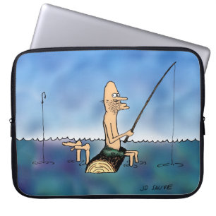 Seltsamer Tag Angel Cartoon Laptopschutzhülle