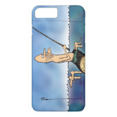 Seltsamer Tag Fischen Cartoon Case-Mate iPhone Hülle (Rückseite)