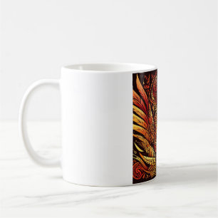 seltsamer tribaler Regenbogenbecher #2 Kaffeetasse