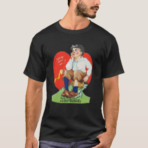Seltsamer Wurm-Junge-Valentin T-Shirt