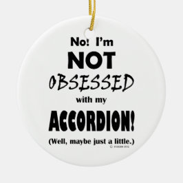 Seltsames Accordion Keramikornament